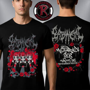 Babymetal Tokyo FM 55th Anniversary Merch Tee FES On March 29 2026 At Tokyo Garden Theater Unisex T Shirt Two Sided