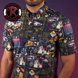 Back To The Future Flux Overload RSVLTS Hawaiian Shirt