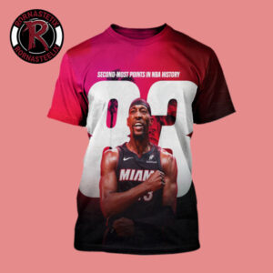 Bam Adebayo Drops 83 Points The Second Most Points In NBA History All Over Print Shirt