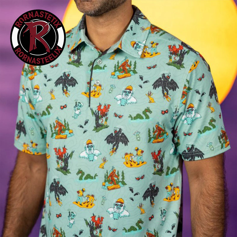 Breakfast Balls Course Cryptids RSVLTS Golf Polo Shirt Breakfast Balls Course Cryptids RSVLTS Golf Polo Shirt