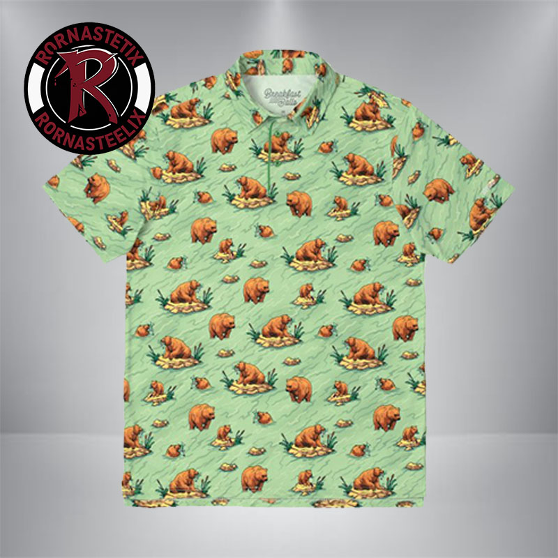 Breakfast Balls Golden Bears Golf RSVLTS Polo Shirt Breakfast Balls Golden Bears Golf RSVLTS Polo Shirt