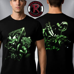 Cactus Jack x Spongebob Mr Krabs Unisex T Shirt Two Sided