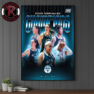 Celebrates Mist BC Champions 2026 Unrivaled Championship Poster Canvas Decor