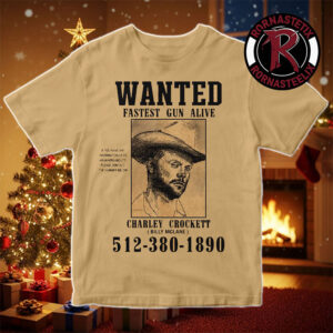 Charley Crockett Wanted Fastest Gun Alive Unisex T Shirt