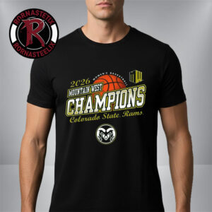 Colorado State Rams Women’s Basketball Champions 2026 Mountain West Tournament Unisex T Shirt