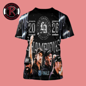 Congrats Los Angeles Golf Club Champions 2026 SoFi Cup TGL Final All Over Print Shirt