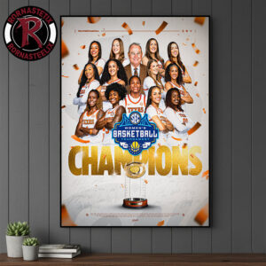 Congrats Texas Longhorns Women’s Basketball Champions SEC Tournament Champions 2026 Poster Canvas Decor