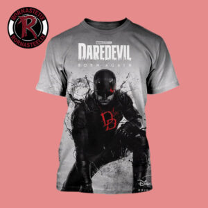 Daredevil Born Again 2 Marvel Television New Poster Streaming On Disney Plus All Over Print Shirt