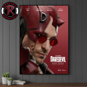 Daredevil Born Again Season 2 Marvel Television On March 24 2026 Art By Rafig Jabbarov Poster Canvas Decor
