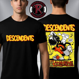 Descendents Venue Poster Show At House Of Blues Anaheim CA On March 5 6 2026 Unisex T Shirt Two Sided