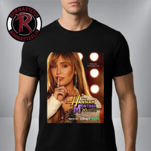 Disney Hannah Montana 20th Anniversary Special On March 24 2026 Unisex T Shirt