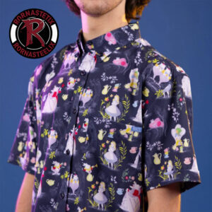 Disney’s Alice in Wonderland Curiouser And Curiouser RSVLTS Men And Women Hawaiian Shirt