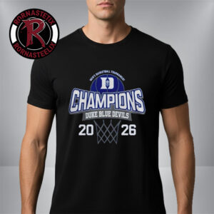 Duke Blue Devils Champions 2026 ACC Men’s Basketball Tournament Unisex T Shirt