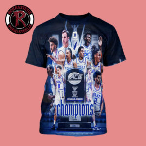 Duke Blue Devils Men’s Basketball Champions ACC Regular Season 2025 26 All Over Print Shirt