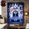 Florida Gators 2026 Southeastern Conference Men’s Basketball Regular Season Champions Poster Canvas Decor