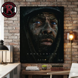 Dune Part 3 Official Character Poster Isaach de Bankolé as Farok The Epic Conclusion Poster Canvas Decor