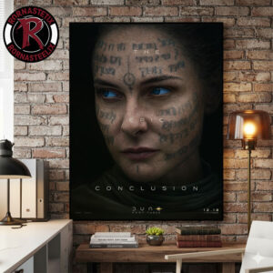 Dune Part 3 Official Character Poster Rebecca Fergusson as Lady Jessica The Epic Conclusion Poster Canvas Decor