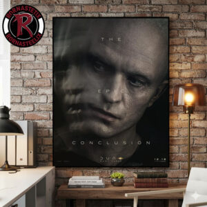 Dune Part 3 Official Character Poster Robert Pattinson as Scytale The Epic Conclusion Poster Canvas Decor