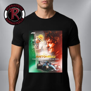 F1 Kimi Antonelli First Italian Winner In Chinese Grand Prix 2026 Unisex T Shirt