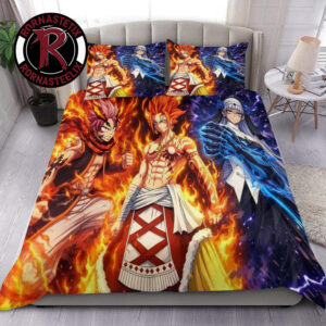 Fairy Tail 100 Years Quest Natsu Dragneel Ignia Fire God Dragon And Earthland Faris Bedding Sets