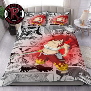 Fairy Tail Erza Scarlet Japanese Cloth Armor Bedding Sets