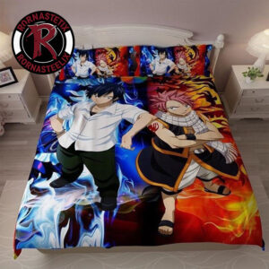 Fairy Tail Natsu Dragneel And Gray Fullbuster Bedding Sets