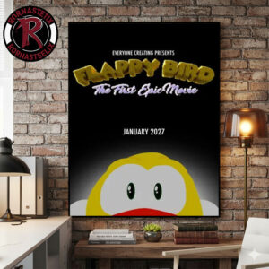 Flappy Bird The First Epic Movie Releases On January 2027 Poster Canvas Decor