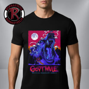 Gov’t Mule Spring Tour 2026 Event Poster At Mission Ballroom On March 27 2026 Denver Colorado Unisex T Shirt