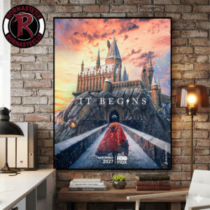 Harry Potter New Series HBO Max 2027 It Begins Art By Augusto Garcia Poster Canvas Decor