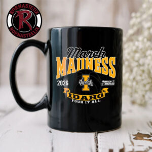 Idaho Vandals 2026 March Madness Four It All Mug Cup