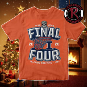 Illinois Fighting Illini 2026 NCAA Men’s Basketball March Madness Final Four Hoops Unisex T Shirt