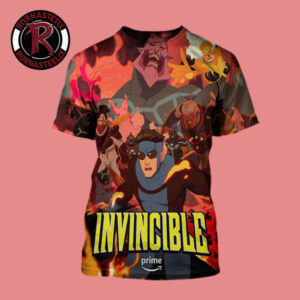 Invincible Season 4 Exclusive Poster For Episode 4 On Prime All Over Print Shirt