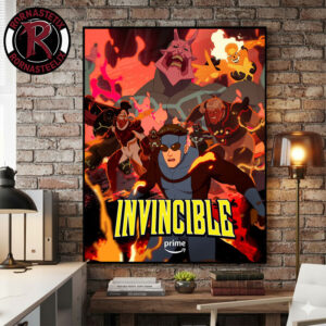 Invincible Season 4 Exclusive Poster For Episode 4 On Prime Poster Canvas Decor