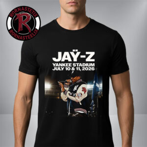 Jay Z 2 Nights Celebrates Iconic Albums Reasonable Doubt July 10 And The Blueprint July 11 2026 At Yankee Stadium Unisex T Shirt