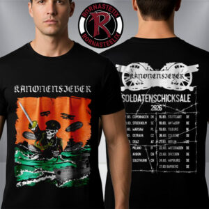 Kanonenfieber Soldatenschicksale 2026 Tour Unisex T Shirt Two Sided