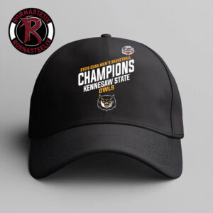 Kennesaw State Owls Champions C USA Men’s Basketball Tournament 2026 Locker Room Hat Cap