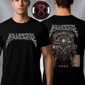 Killswitch Engage US Tour 2026 Venue Dates Schedule Unisex T Shirt Two Sided