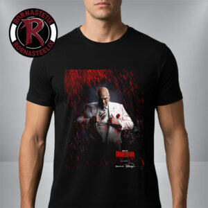 Kingpin Returns On Daredevil Born Again Season 2 On March 24 2026 Unisex T Shirt