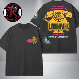 Linkin Park x Deus Ex Machina Collaboration Deus Web From Zero International Tour 2026 Unisex T Shirt