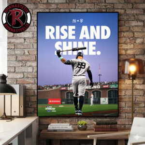 MLB New York Yankees vs San Francisco Giants Opening Day 2026 Rise And Shine Poster Canvas Decor