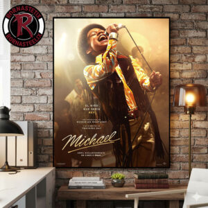 Michael Movie 2026 Michael Jackson The Boy Who Would Be King In Theaters On April 22 2026 Poster Canvas Decor