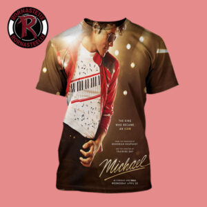 Michael Movie 2026 Michael Jackson The king Who Became An Icon In Theaters On April 22 2026 All Over Print Shirt