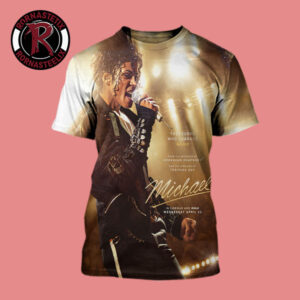 Michael Movie 2026 The Legend Who Changed Music In Theaters On April 22 2026 All Over Print Shirt
