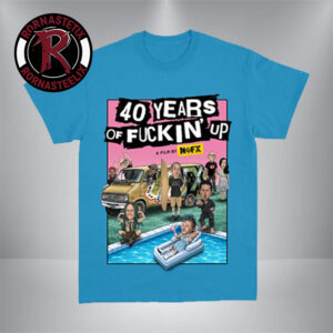 NOFX 40 Years of Fuckin’ Up A Film By NOFX Movie Poster Unisex T Shirt