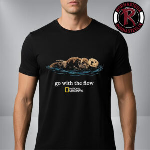 National Geographic Sea Otter Go With The Flow Unisex T Shirt
