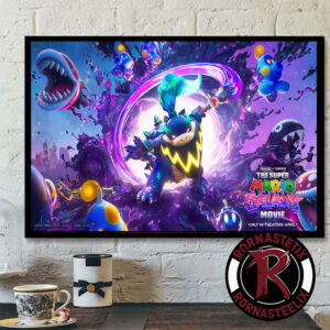 New Poster For Bowser Jr In The Super Mario Galaxy Movie In Theaters On April 1 2026 Poster Horizontal