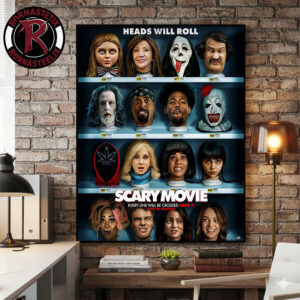 New Poster Scary Movie 6 Head With Roll In Theaters On June 5 2026 Poster Canvas Decor