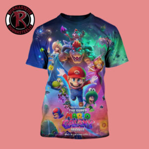 New Poster The Super Mario Galaxy Movie Only In Theaters April 1 2026 All Over Print Shirt