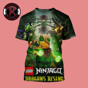Ninjago Dragon Rising Season 4 Releases On April 2 2026 All Over Print Shirt