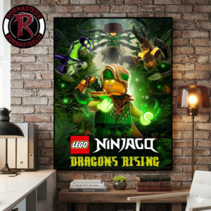 Ninjago Dragon Rising Season 4 Releases On April 2 2026 Poster Canvas Decor